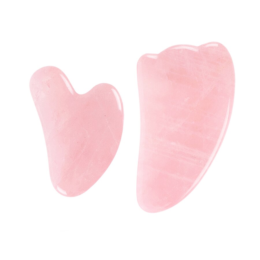 Rose Quartz Gua Sha Set