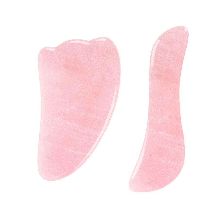 Rose Quartz Gua Sha Set