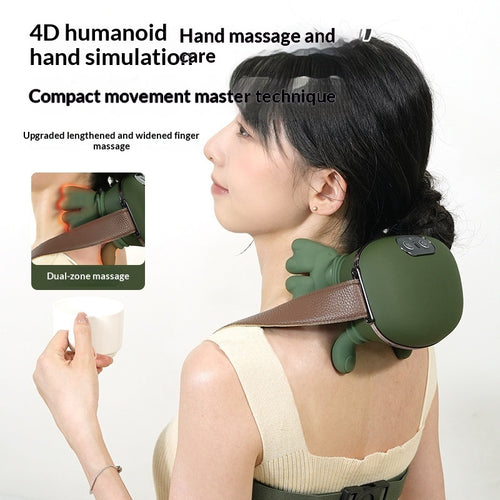 Trapezius Massager For Shoulders And Neck Cervical Spine Massage Device