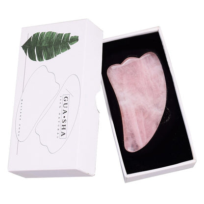 Rose Quartz Gua Sha Set